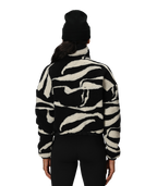 WOMENS OUTPOST SHERPA JACKET - BLACK VAPORS