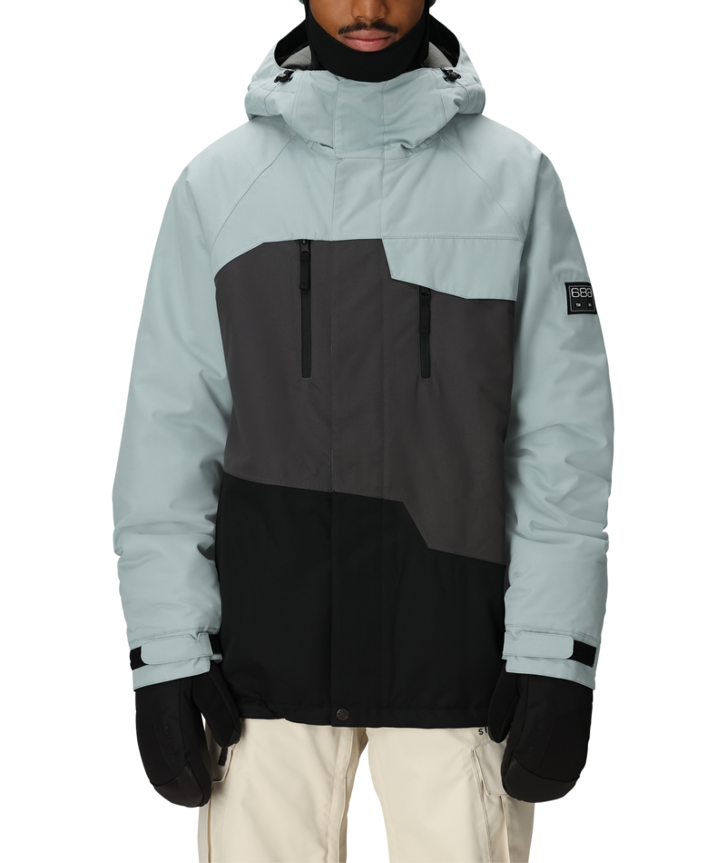 MENS GEO™ INSULATED JACKET - DUSTY MARINE COLORBLOCK