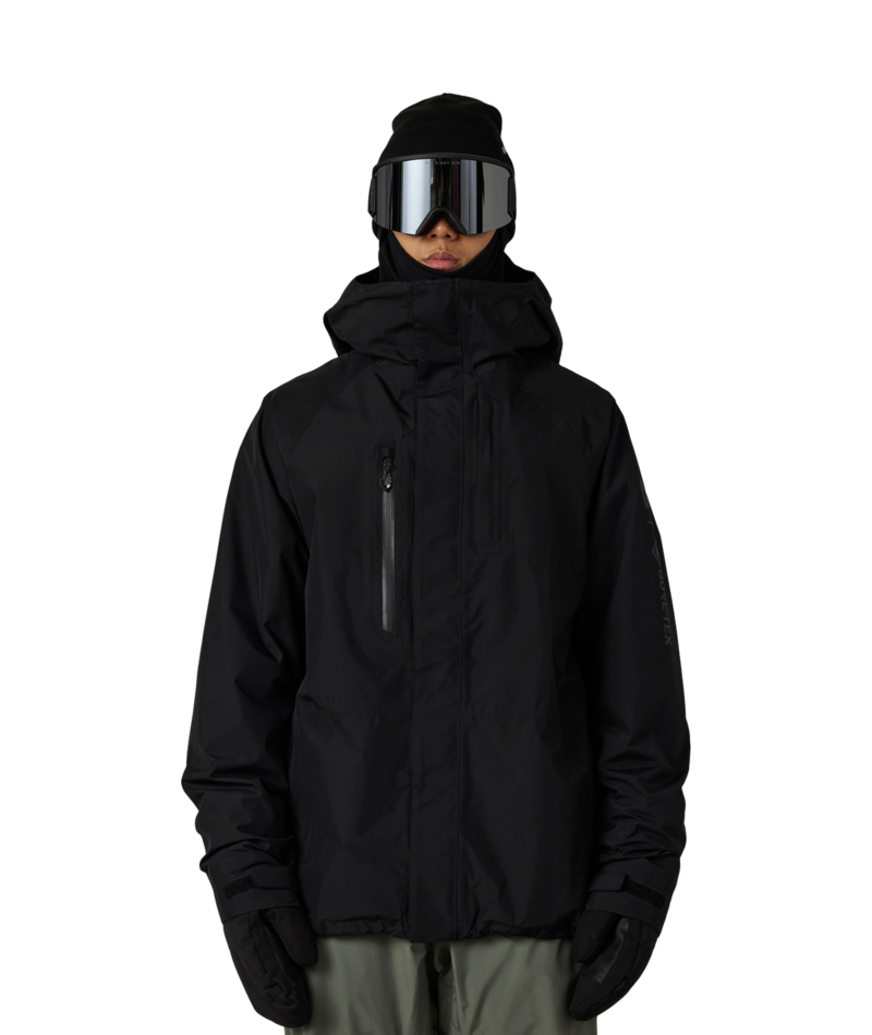 MENS GORE-TEX CORE SHELL JACKET - BLACK