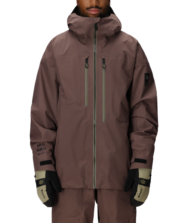 MENS GORE-TEX 3L ATV THERMAGRAPH® JACKET - PEPPERCORN