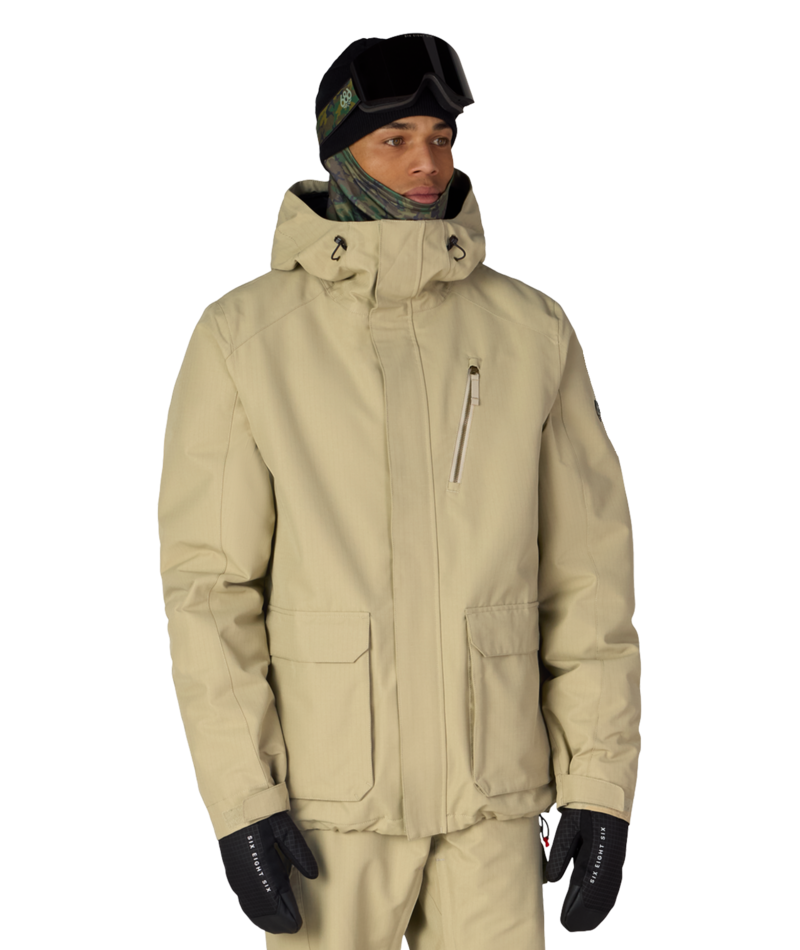 MENS NIGHTLINE™ INSULATED  JACKET - KHAKI RIPSTOP