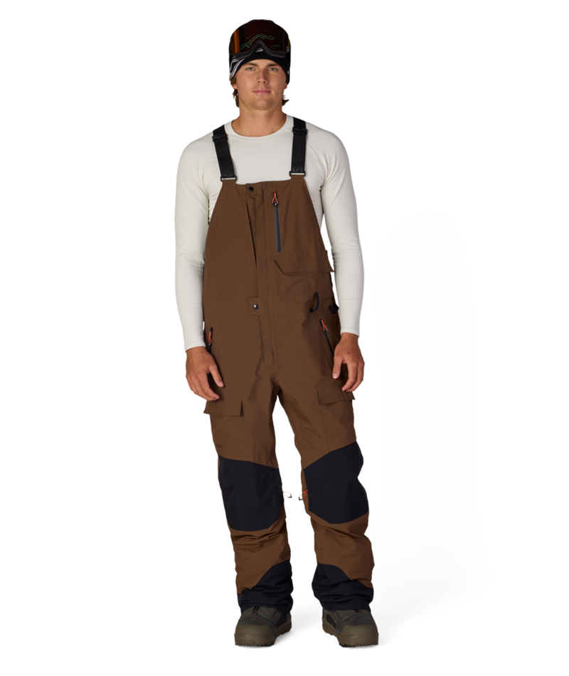 MENS GORE-TEX DISPATCH™ SHELL BIB - DARK EARTH