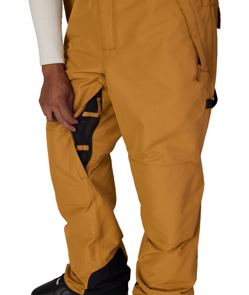 MENS HOT LAP™ INSULATED BIB - BRONZE RIPSTOP