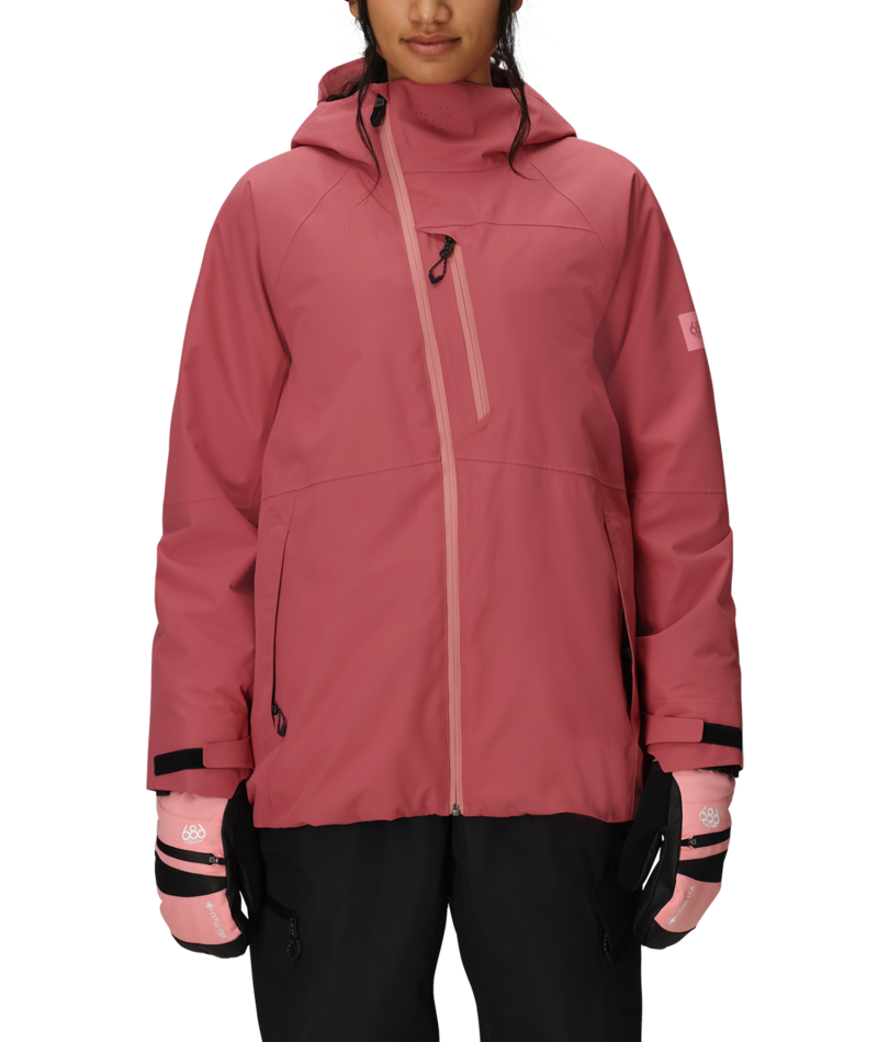 WOMENS HYDRA™ THERMAGRAPH® JACKET - ROSEWOOD