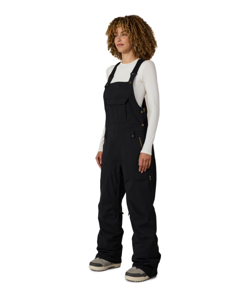 WOMENS BLACK MAGIC™ INSULATED BIB - BLACK