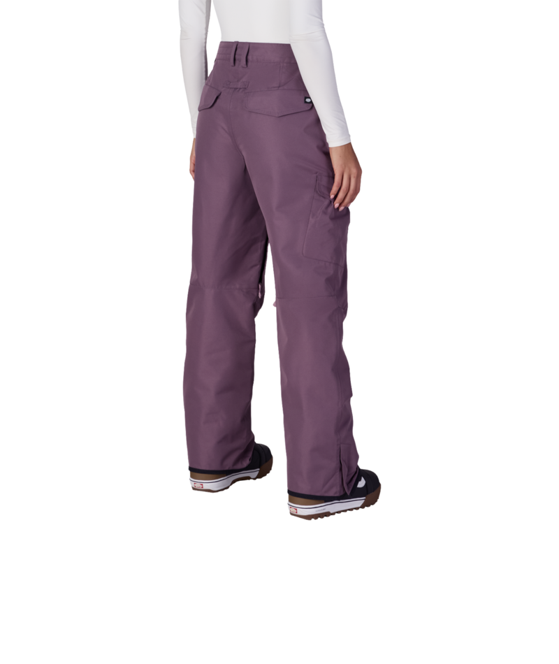 WOMENS AURA™ INSULATED CARGO PANT - BLACK PLUM