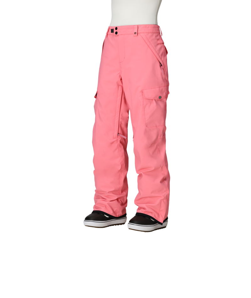 WOMENS AURA™ INSULATED CARGO PANT - GERANIUM PINK