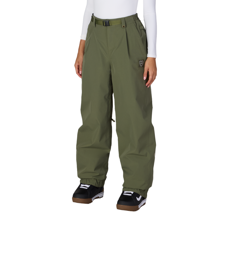 WOMENS OUTLINE™ SHELL PANT - FATIGUE GREEN