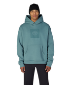 KNOCKOUT LOGO PREMIUM HEAVYWEIGHT PULLOVER HOODY - PALE FIRN