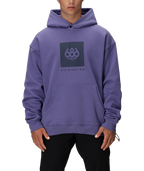 KNOCKOUT LOGO PREMIUM HEAVYWEIGHT PULLOVER HOODY - PURPLE DAWN