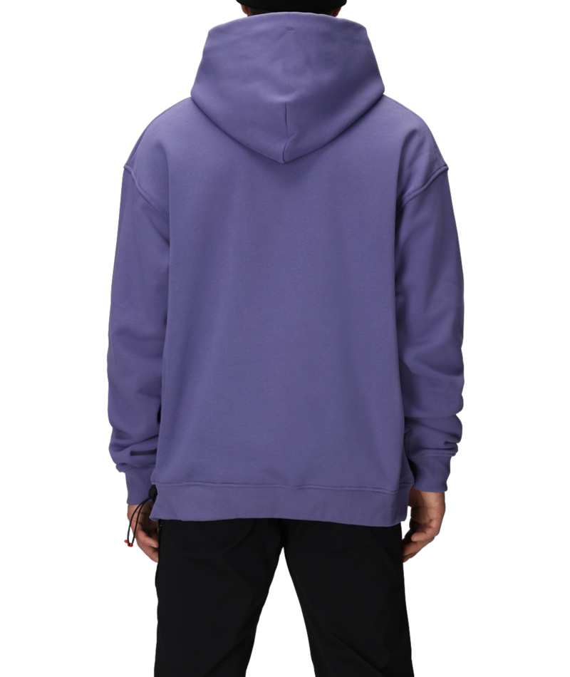 KNOCKOUT LOGO PREMIUM HEAVYWEIGHT PULLOVER HOODY - PURPLE DAWN