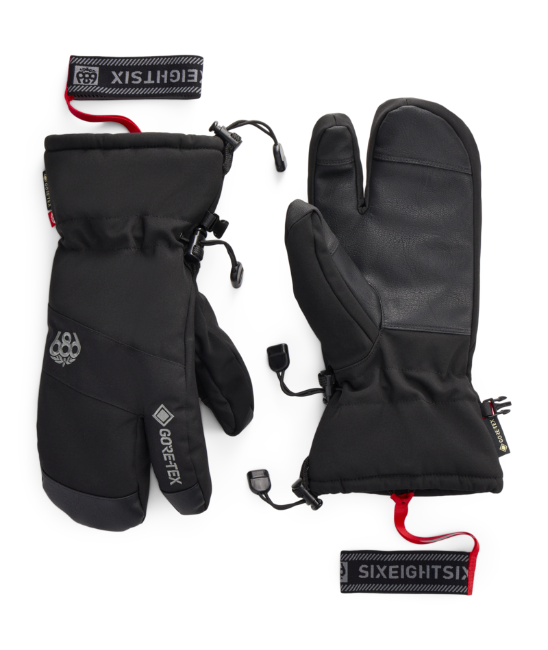 MENS GORE-TEX LINEAR™ TRIGGER MITT - BLACK