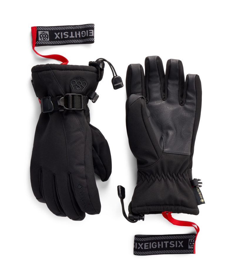 WOMENS GORE-TEX LINEAR™ GLOVE - BLACK