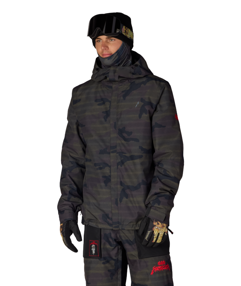 MENS METALLICA ONE INSULATED JACKET - METALLICA CAMO