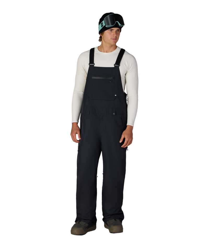 MENS LOCKUP™ SHELL BIB - BLACK