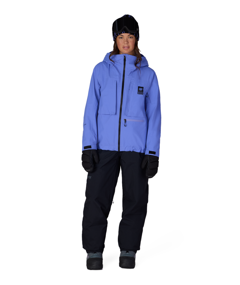 WOMENS GORE-TEX SCHEME™ THERMAGRAPH® JACKET - ALPENGLOW BLUE