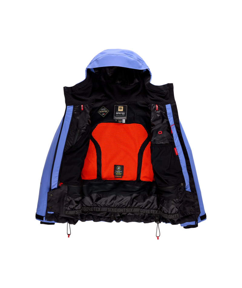 WOMENS GORE-TEX SCHEME™ THERMAGRAPH® JACKET - ALPENGLOW BLUE