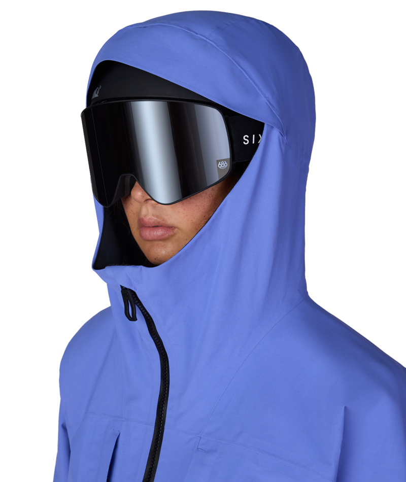 WOMENS GORE-TEX SCHEME™ THERMAGRAPH® JACKET - ALPENGLOW BLUE