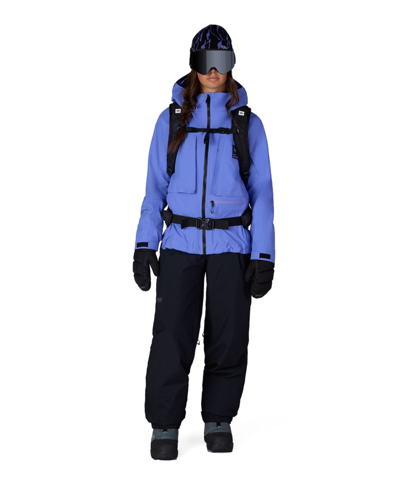 WOMENS GORE-TEX SCHEME™ THERMAGRAPH® JACKET - ALPENGLOW BLUE