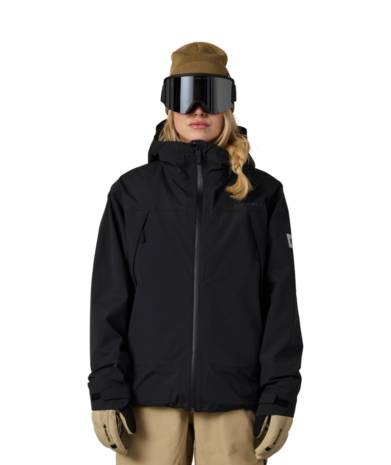 WOMENS SMARTY® 3-IN-1 FRAMEWORK™ 3L JACKET - BLACK
