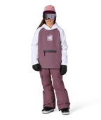 YOUTH WATERPROOF HOODY - WHITE COLORBLOCK