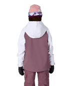 YOUTH WATERPROOF HOODY - WHITE COLORBLOCK