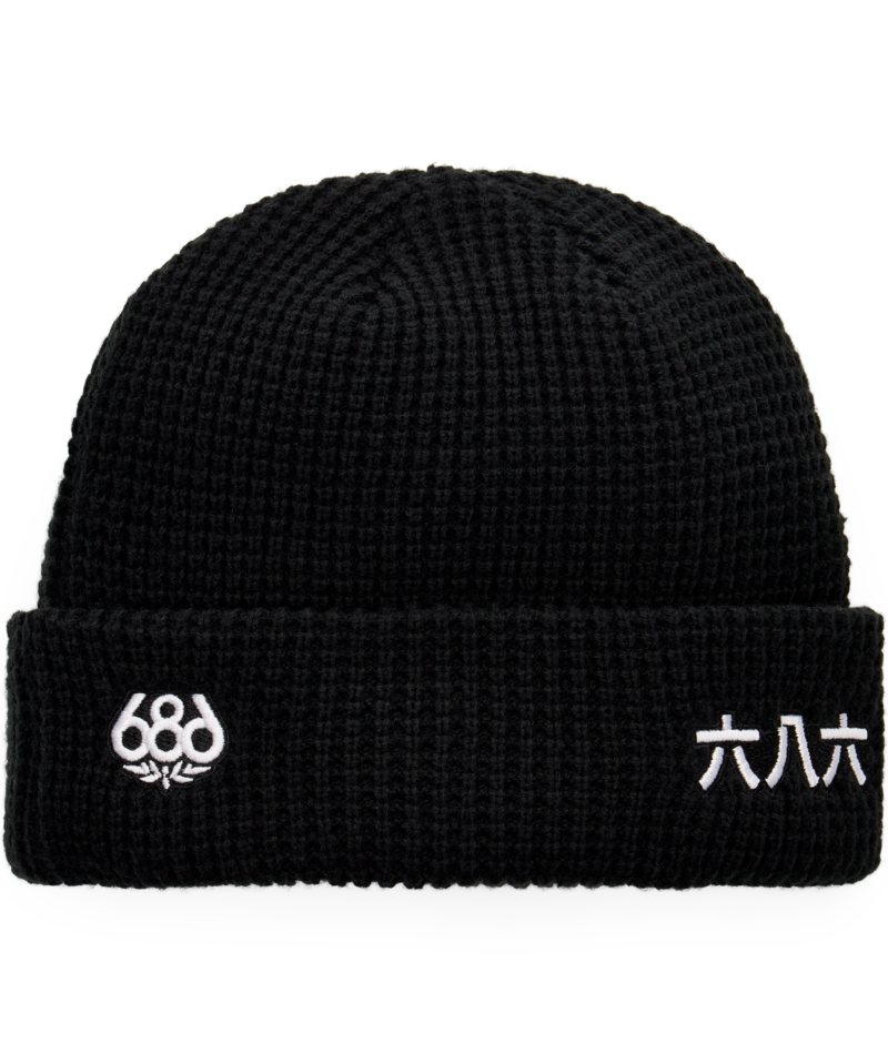 KANJI BEANIE - BLACK