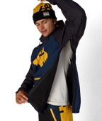 MENS FOX RACING WATERPROOF HOODY - FOX NAVY COLORBLOCK