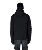 MENS METALLICA WATERPROOF HOODY - METALLICA BLACK