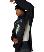 MENS METALLICA WATERPROOF HOODY - METALLICA BLACK