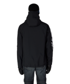 MENS METALLICA WATERPROOF HOODY - METALLICA BLACK