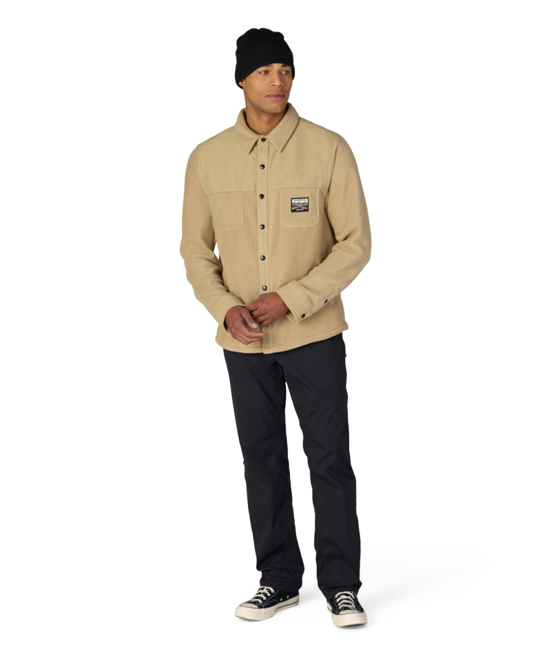MENS WOODLAND™ FLEECE - KHAKI