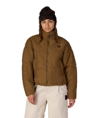 WOMENS GRACIOUS PUFFER JACKET - DARK EARTH