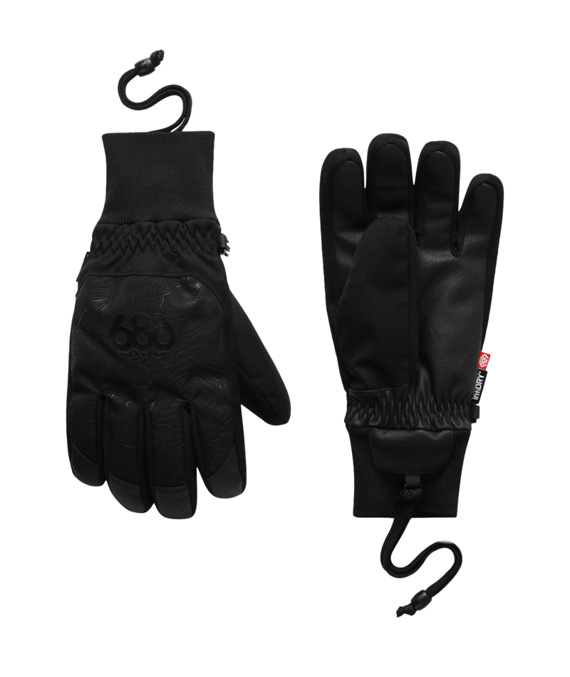 MENS CRUSH INSULATED GLOVE - BLACK