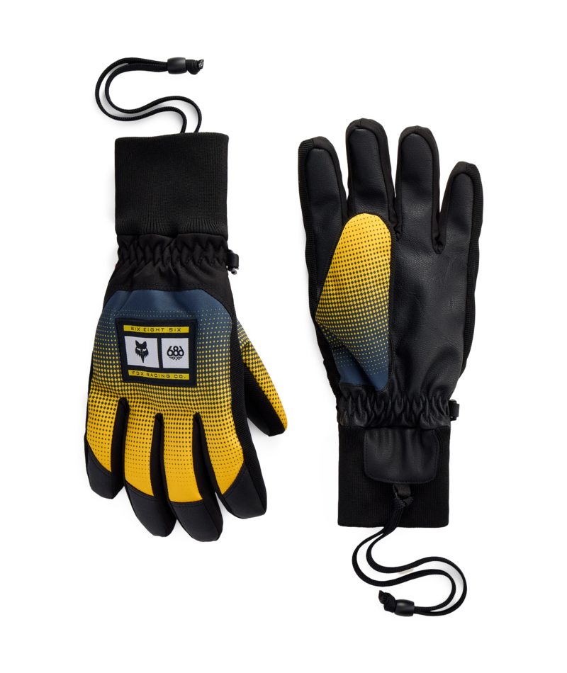 MENS CRUSH INSULATED GLOVE - FOX YELLOW