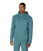MENS MISSION GRID™ RAGLAN HOODY - PALE FIRN