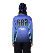 WOMENS FOX RACING BASE LAYER LS - FOX ALPENGLOW BLUE