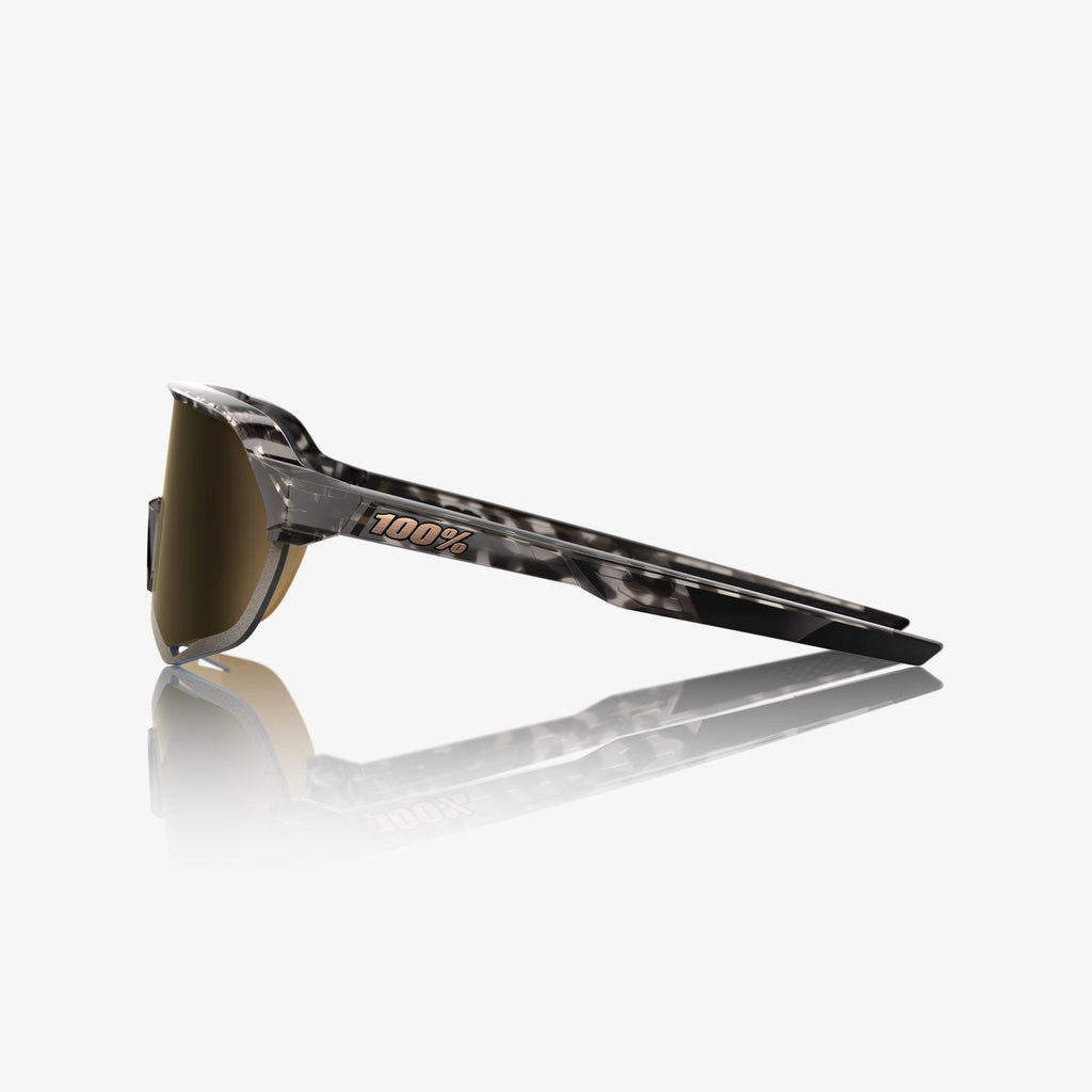 S2 - Negro Brillante Havana - Espejo Dorado Suave