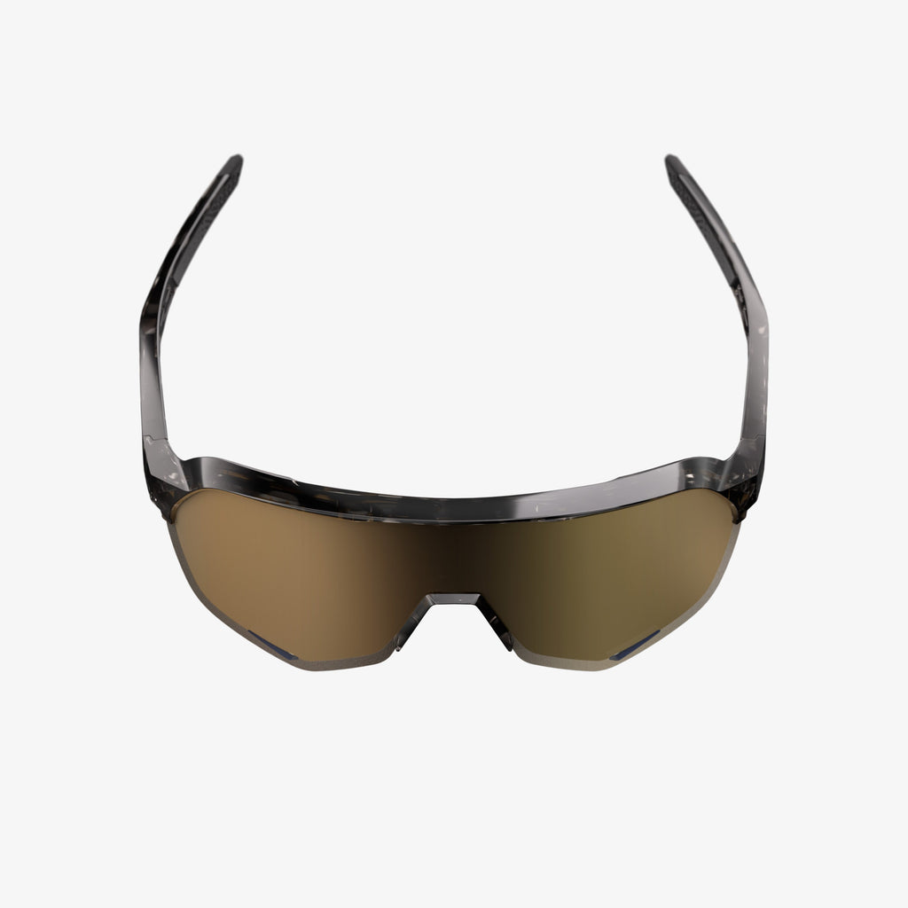 S2 - Negro Brillante Havana - Espejo Dorado Suave