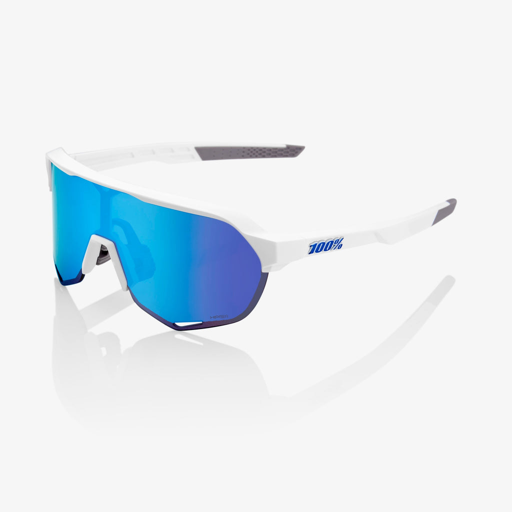S2 - Blanco Mate - Lente Espejo Multicapa HiPER Azul