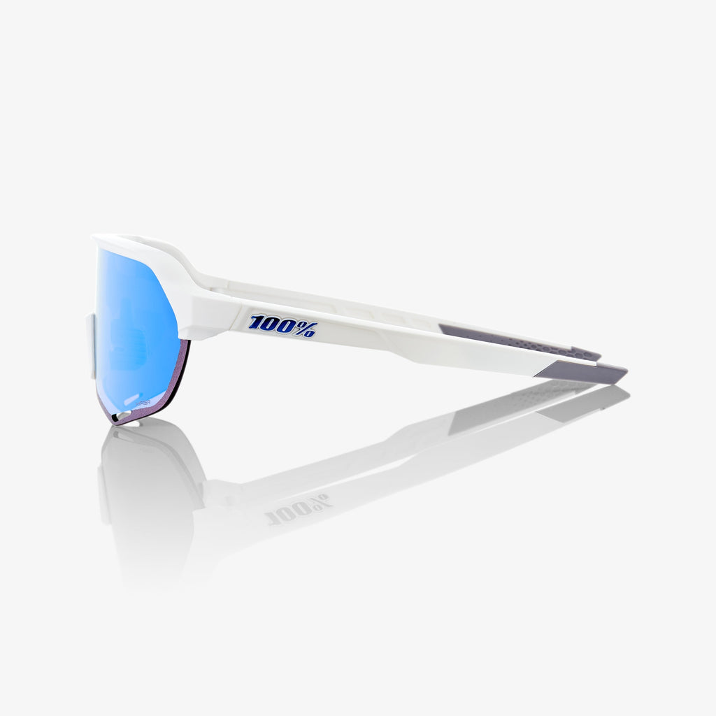 S2 - Blanco Mate - Lente Espejo Multicapa HiPER Azul