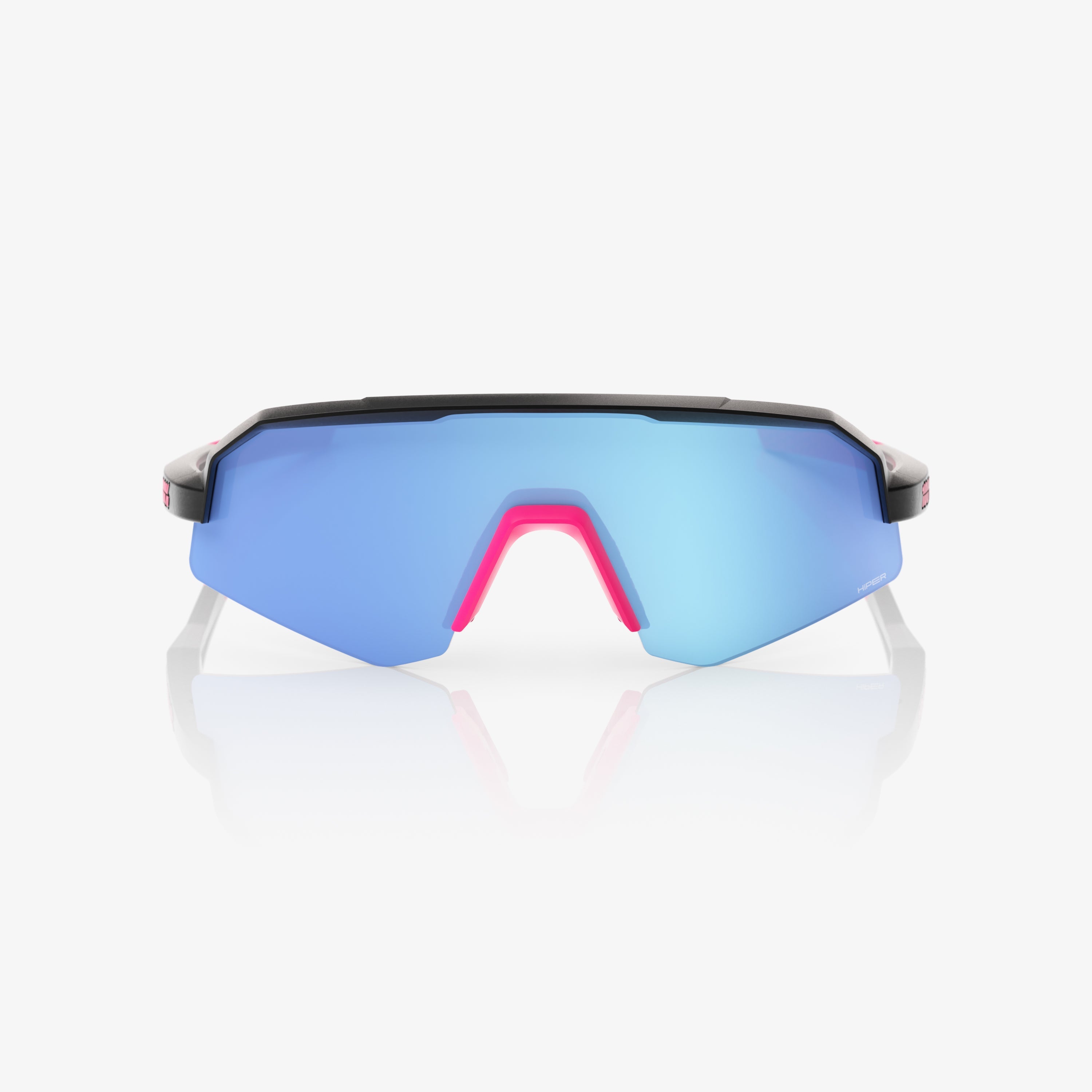 Lentes Slendale Youth Matte Black/Pink con Lente Espejada HiPER Blue