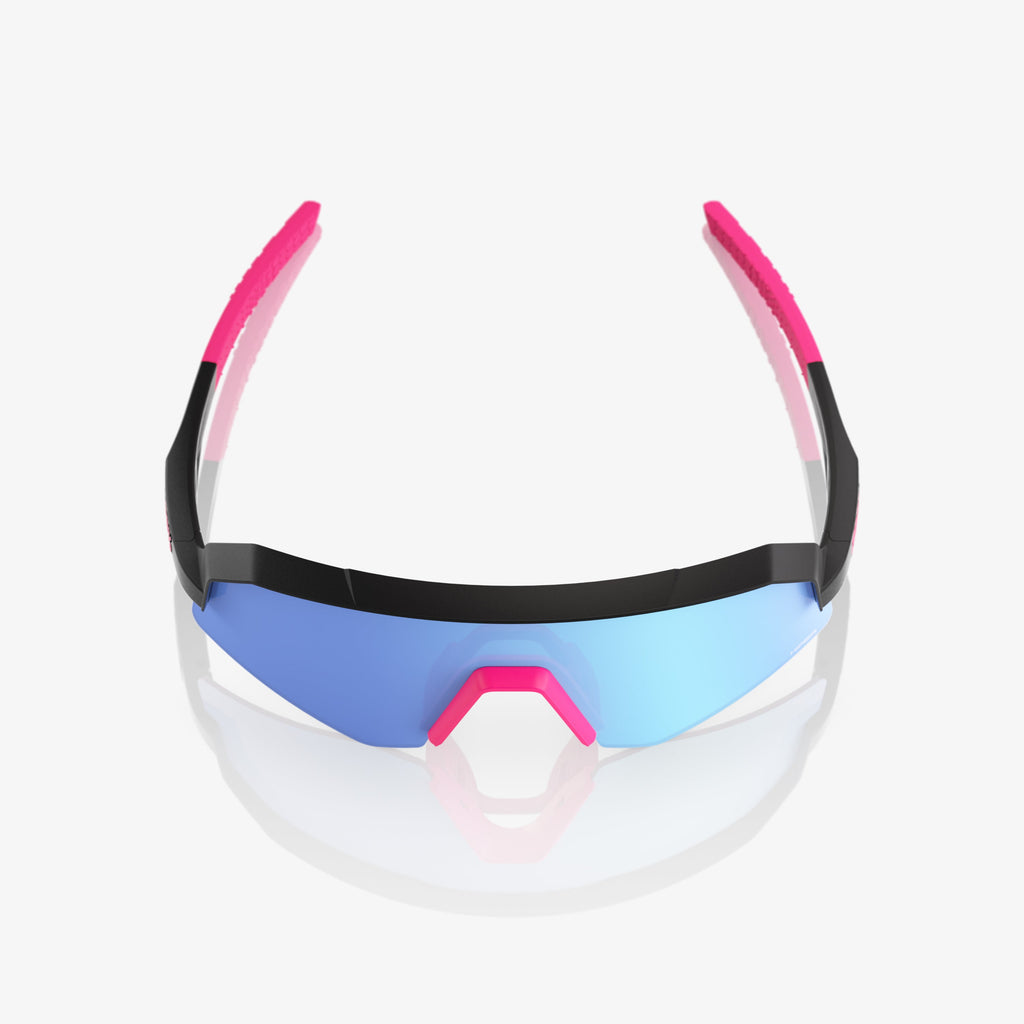 Lentes Slendale Youth Matte Black/Pink con Lente Espejada HiPER Blue