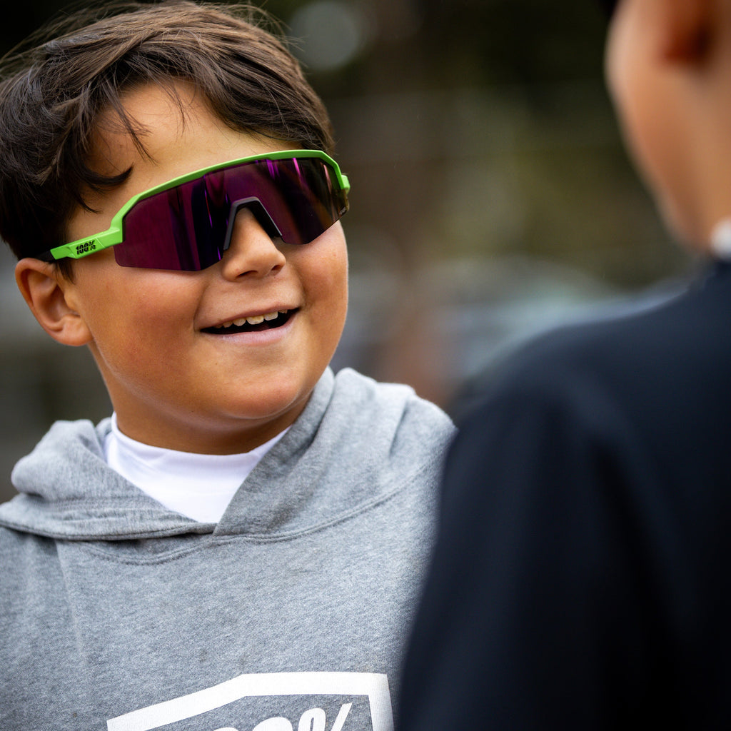 Lentes de Sol Slendale Youth Viper Green con Lente HiPER Vital Pink Mirror