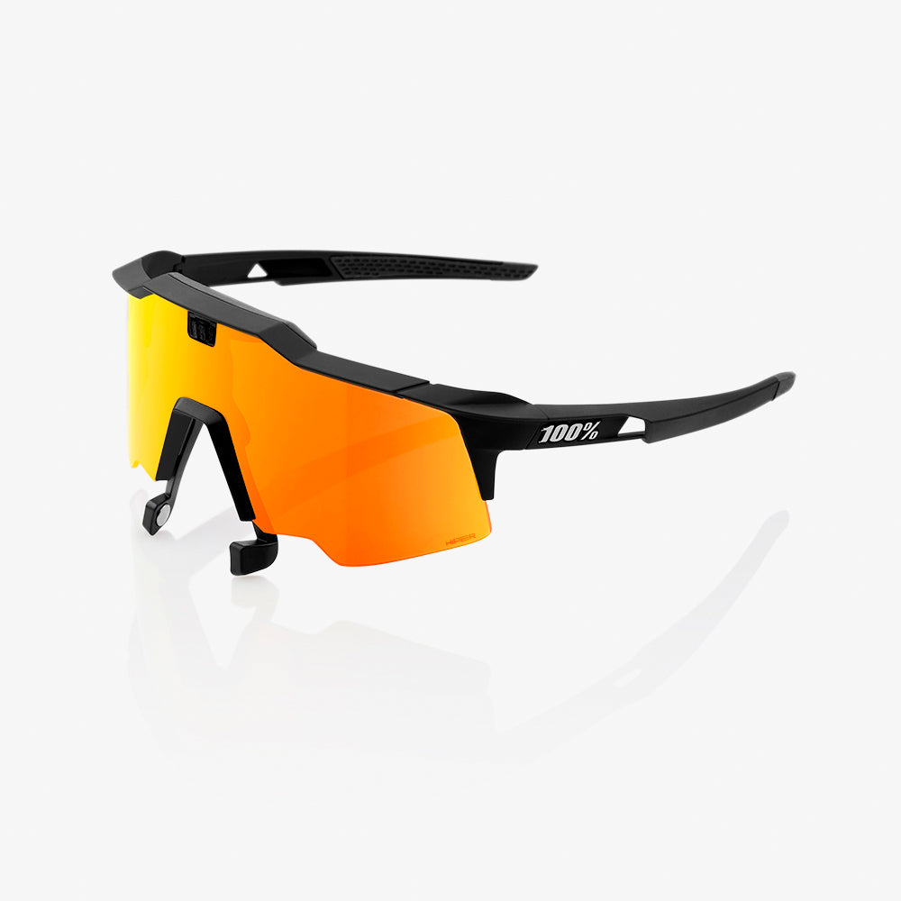 SPEEDCRAFT AIR - Negro Tact Suave - HiPER Espejo Multicapa Rojo