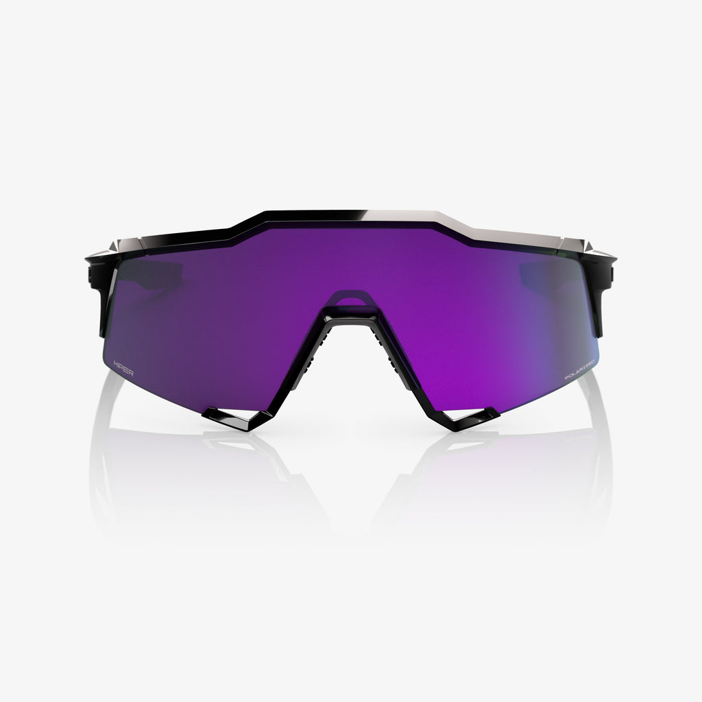 SPEEDCRAFT - Negro Brillante - HiPER Polarized Lavender Mirror