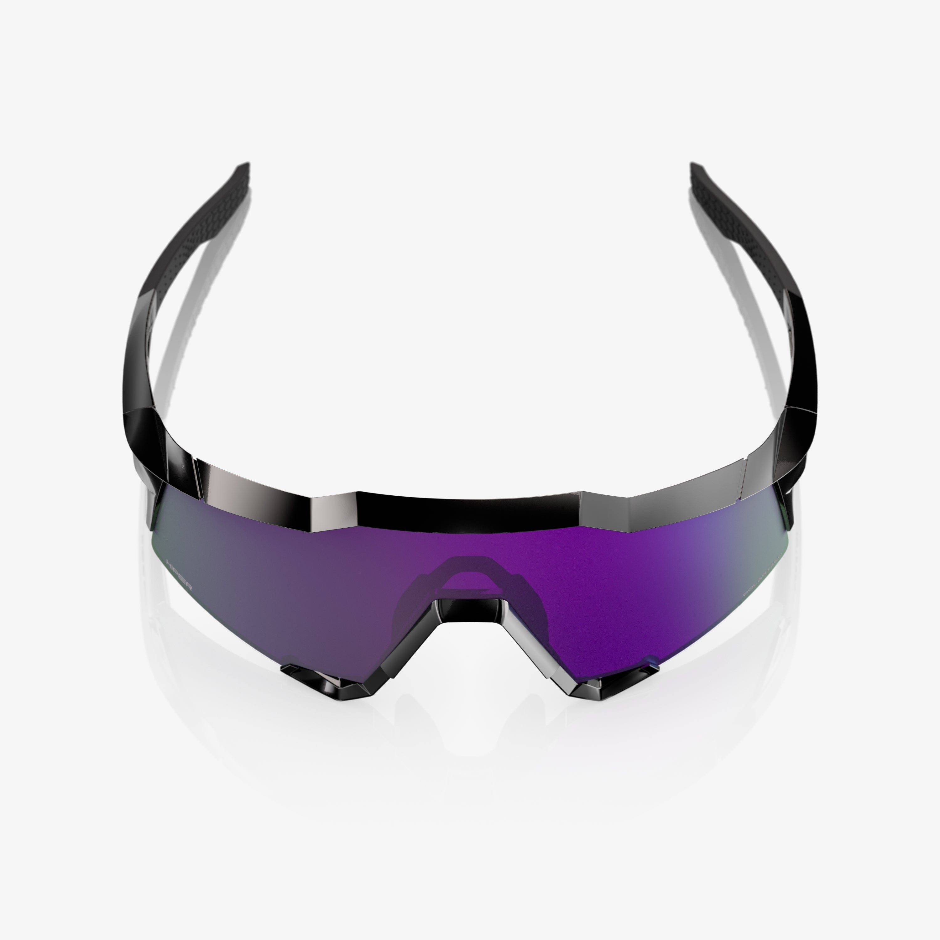 SPEEDCRAFT - Negro Brillante - HiPER Polarized Lavender Mirror