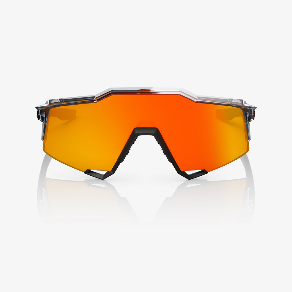 SPEEDCRAFT Lente Espejo Rojo HiPER Gris Translúcido Brillante y Negro Mate