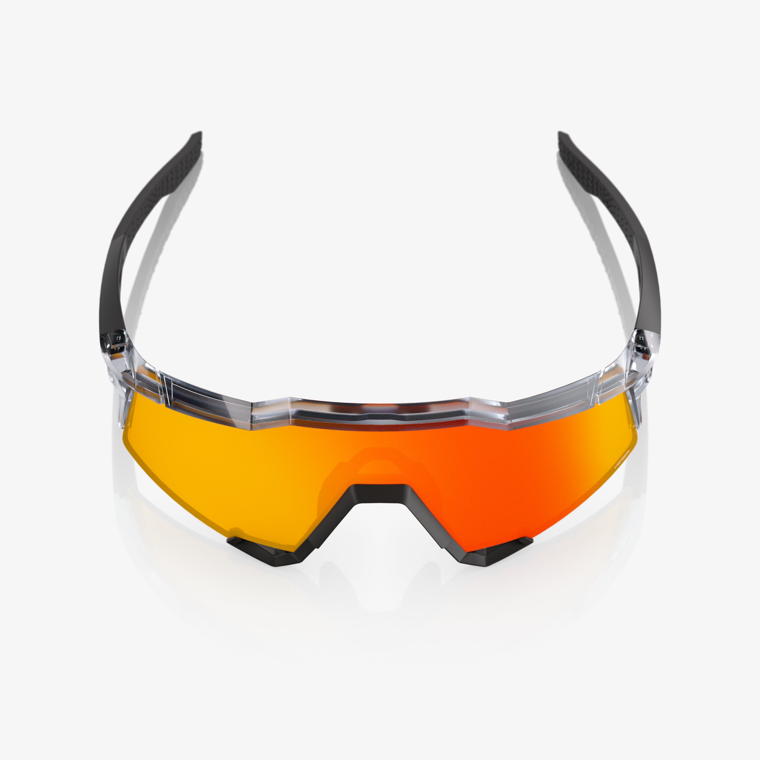 SPEEDCRAFT Lente Espejo Rojo HiPER Gris Translúcido Brillante y Negro Mate