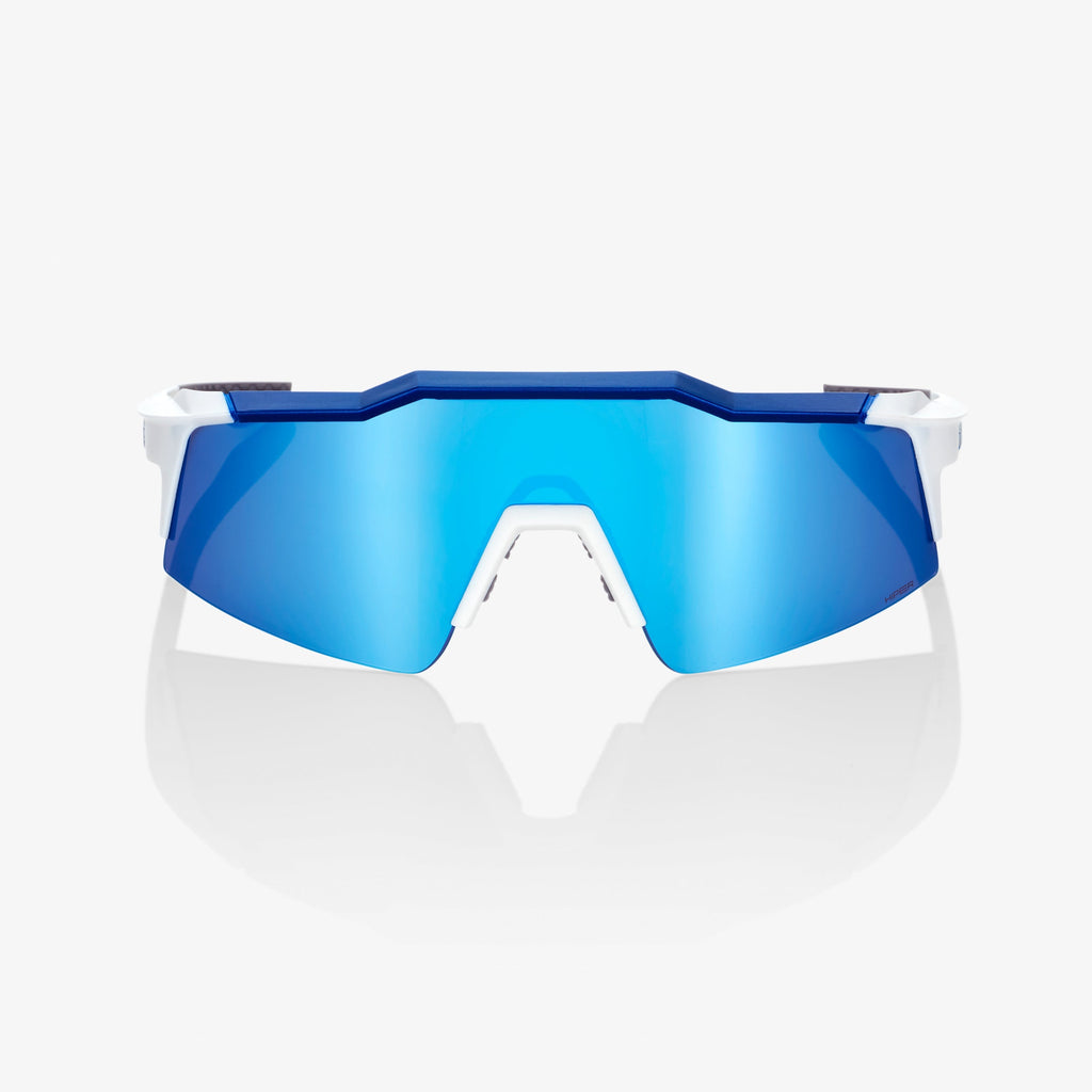 SPEEDCRAFT® SL - Blanco Mate/Azul Metálico - Lente HiPER® Blue Multilayer Mirror